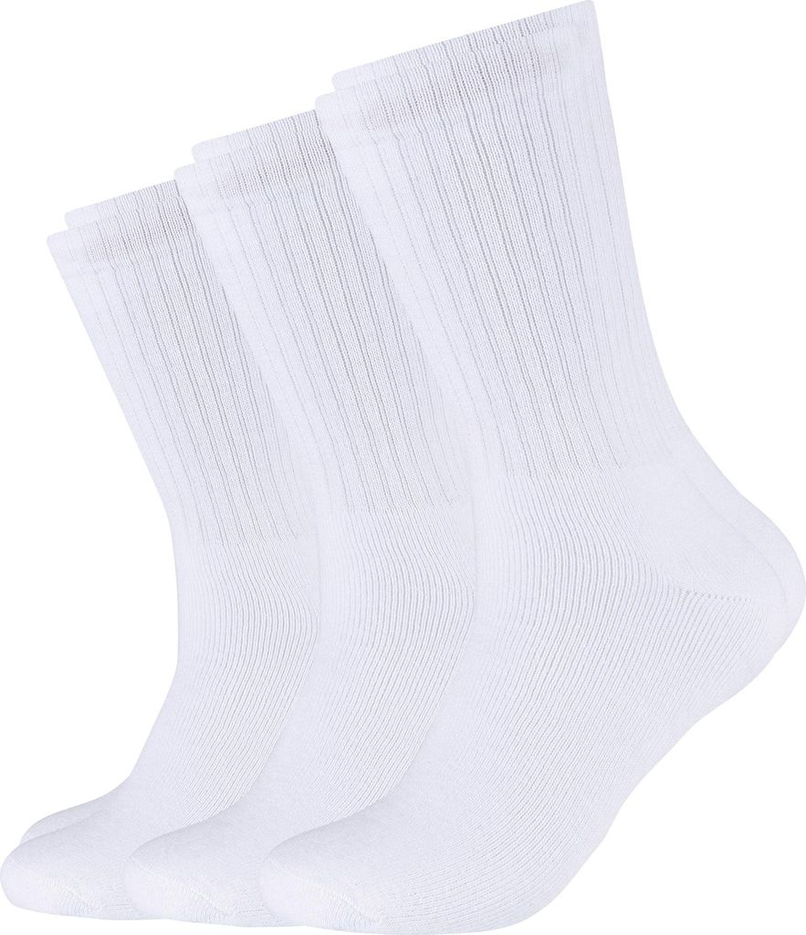 s.Oliver Unisex-Sportsocken 3 Paar weiß 39 - 42