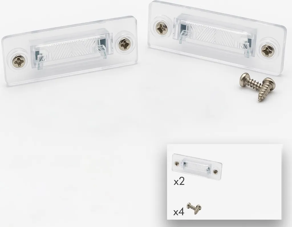 Set Luci Targa Johns per Skoda Superb: Qualità Tedesca Vecchia Scuola