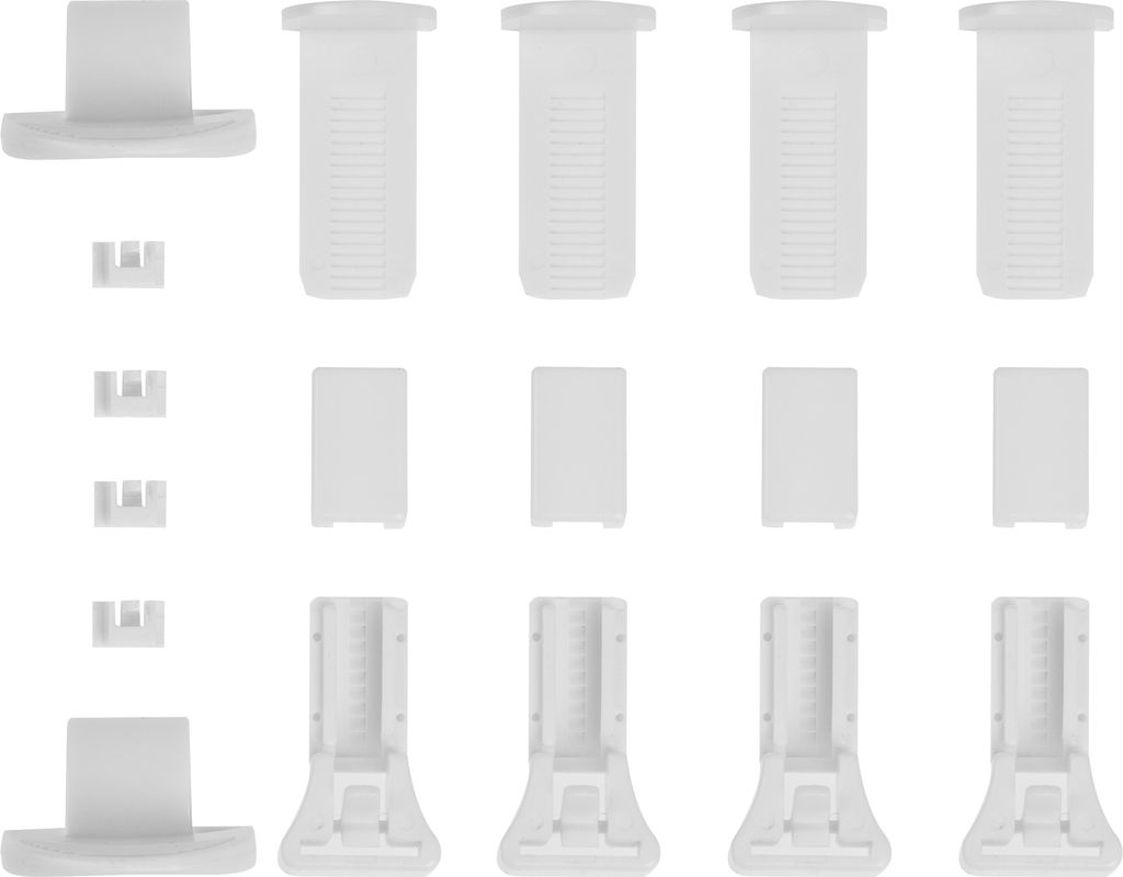 Klemmträger und Zubehör Montage-Set für Klemmfix Plissee Produktbild 