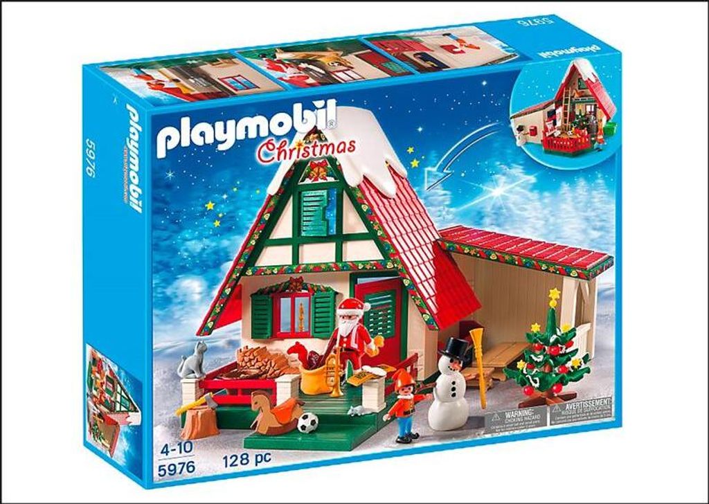 PLAYMOBIL 5976 Zuhause beim Weihnachtsmann