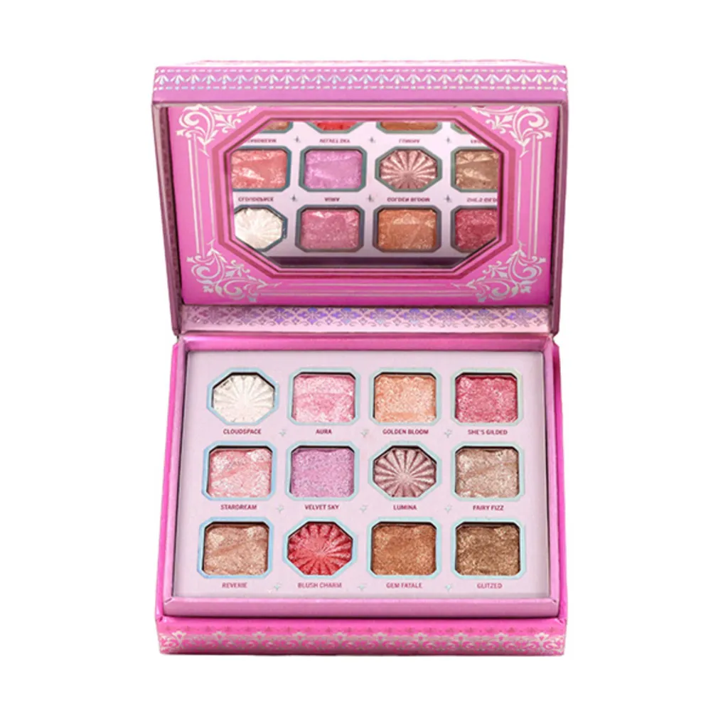 Palette d'ombres à paupières Moira Lumina Vault : 15 fards pigmentés