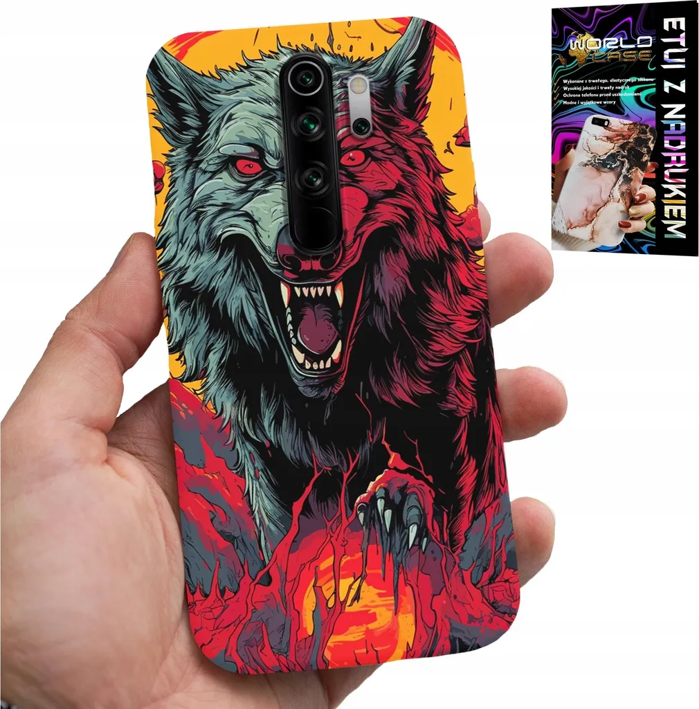 Kit Protezione Xiaomi Redmi 9: Custodia Wolf Pack e Schermo Vetro