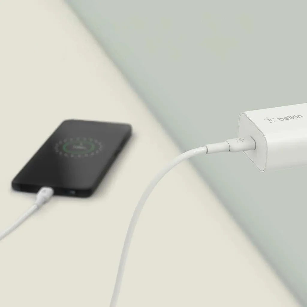 Belkin 25W USB-C Caricatore Bianco - Sostituzione Originale Garantita - 18