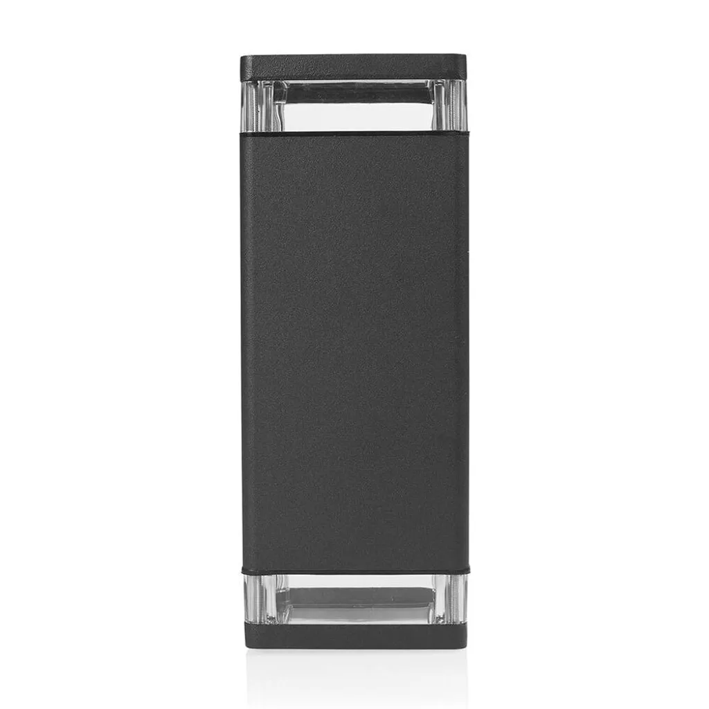 Applique extérieure up-down aluminium L 23,5 cm design anthracite - 9