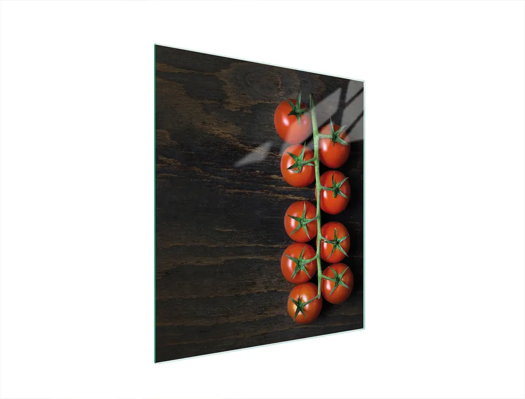 Tagliere in Vetro 45x52 Pomodoro - Coprifornelli in Vetro Temperato