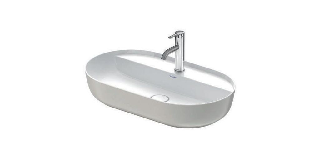 Duravit Aufsatzwaschtisch Luv 70x40cm, gs, m HL, o Ü, m HLB, w/g m