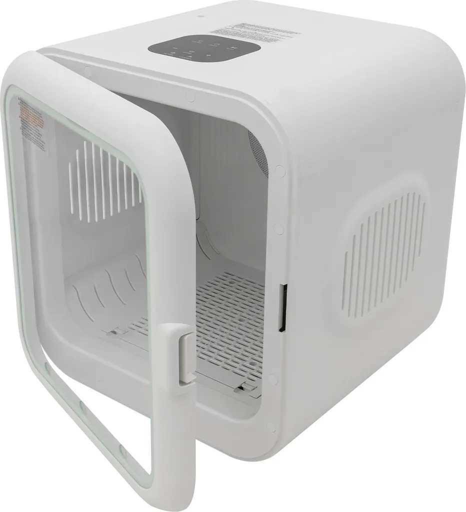 Sèche-linge pour chat silencieux 35dB - Cage chauffante 22-45°C de 62L