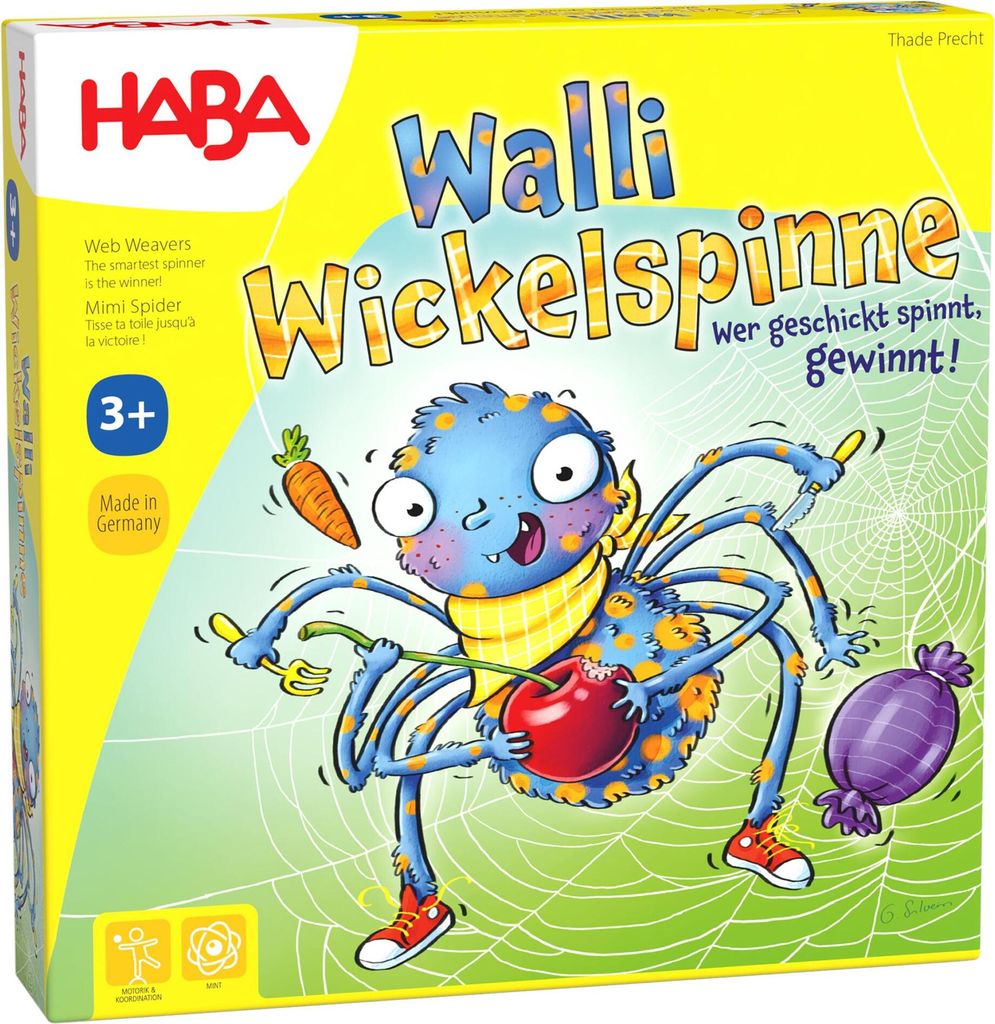 HABA Walli Wickelspinne, 3 Jahr(e), Mehrfarbig Produktbild 