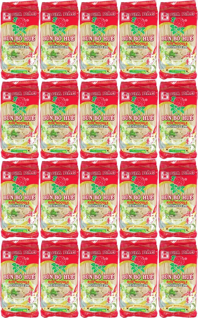 Gia Bao Bun Bo Hue Reisnudeln dick 20x500g