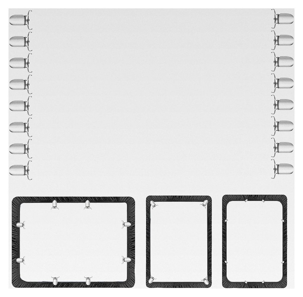 8 Stück Verstellbare Bettlakenspanner, 67–250 cm Elastische Betttuchspanner mit Metallclips für Spannbettlaken, Sofa, Matratze und Bügelbrett ...