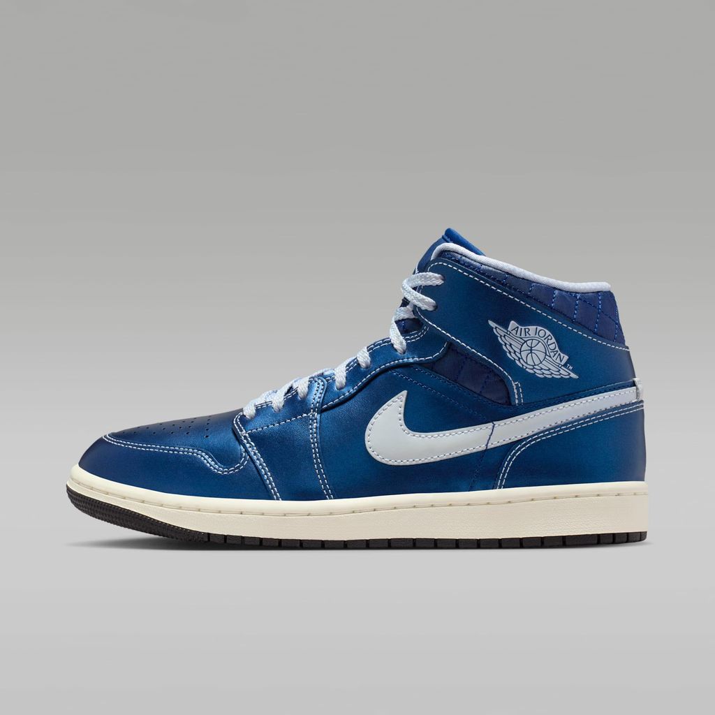 Nike Jordan 1 Mid SE "Metallic Blue Quilted" Blau, Größe: 39