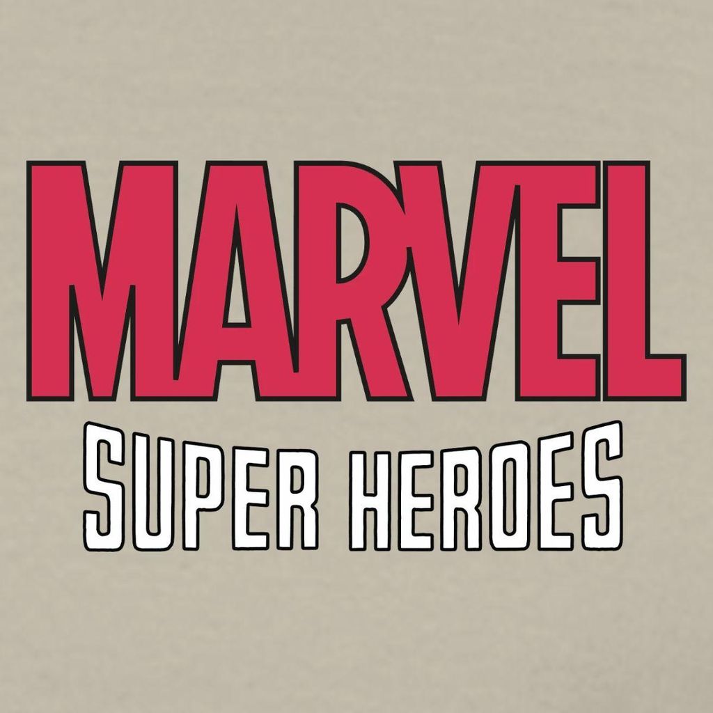 Spreadshirt Avengers Marvel Superhelden Chest- Und Backprint Männer T-Shirt, L, Sandbeige