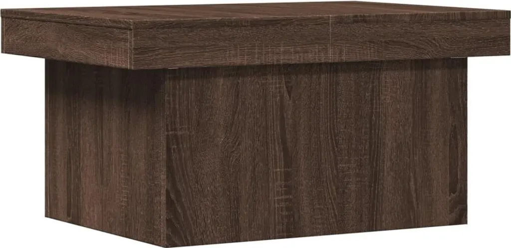 Tavolino da Caffè Rovere Marrone 80cm - Eleganza Minimalista