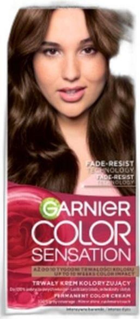 Garnier Color Sensation Krem koloryzujący do włosów 5.0 Świetlisty Jasny Brąz