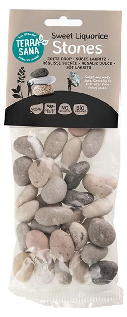 TerraSana Zoete drop stones  (100 gr) Productafbeelding 