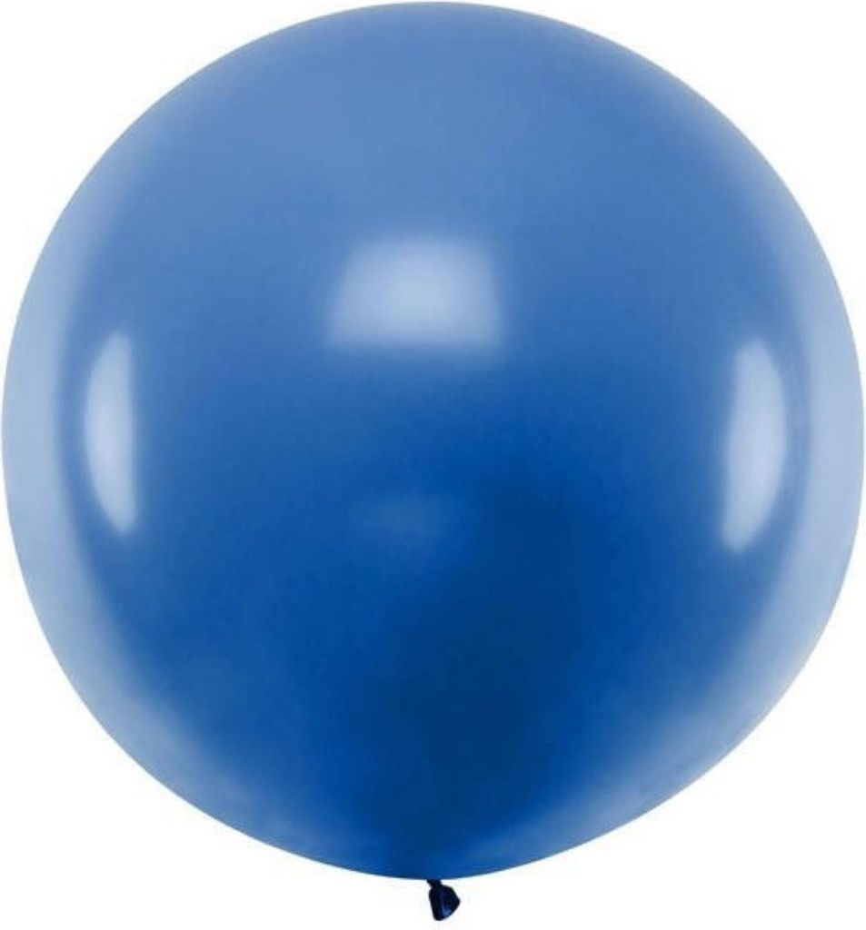 Obří balón 1 metr modrý Obrázek produktu 