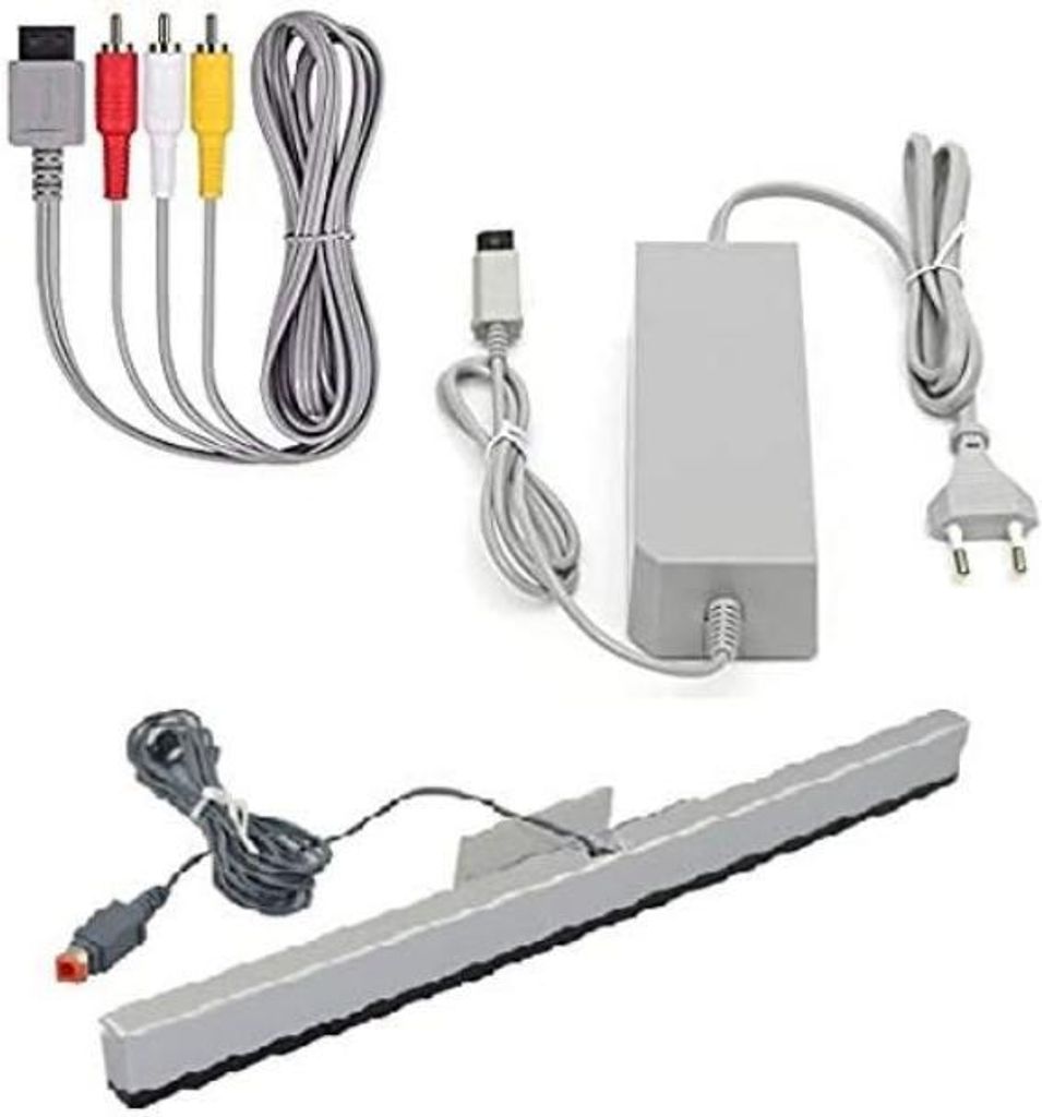 DARLINGTON & Sohns Kabel Set für Nintendo Wii Netzteil AV Produktbild 