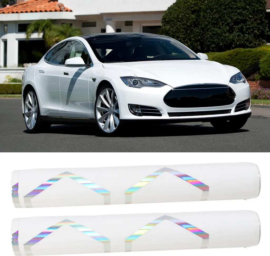 Stickers latéraux géométriques universels pour voiture et yacht effet laser