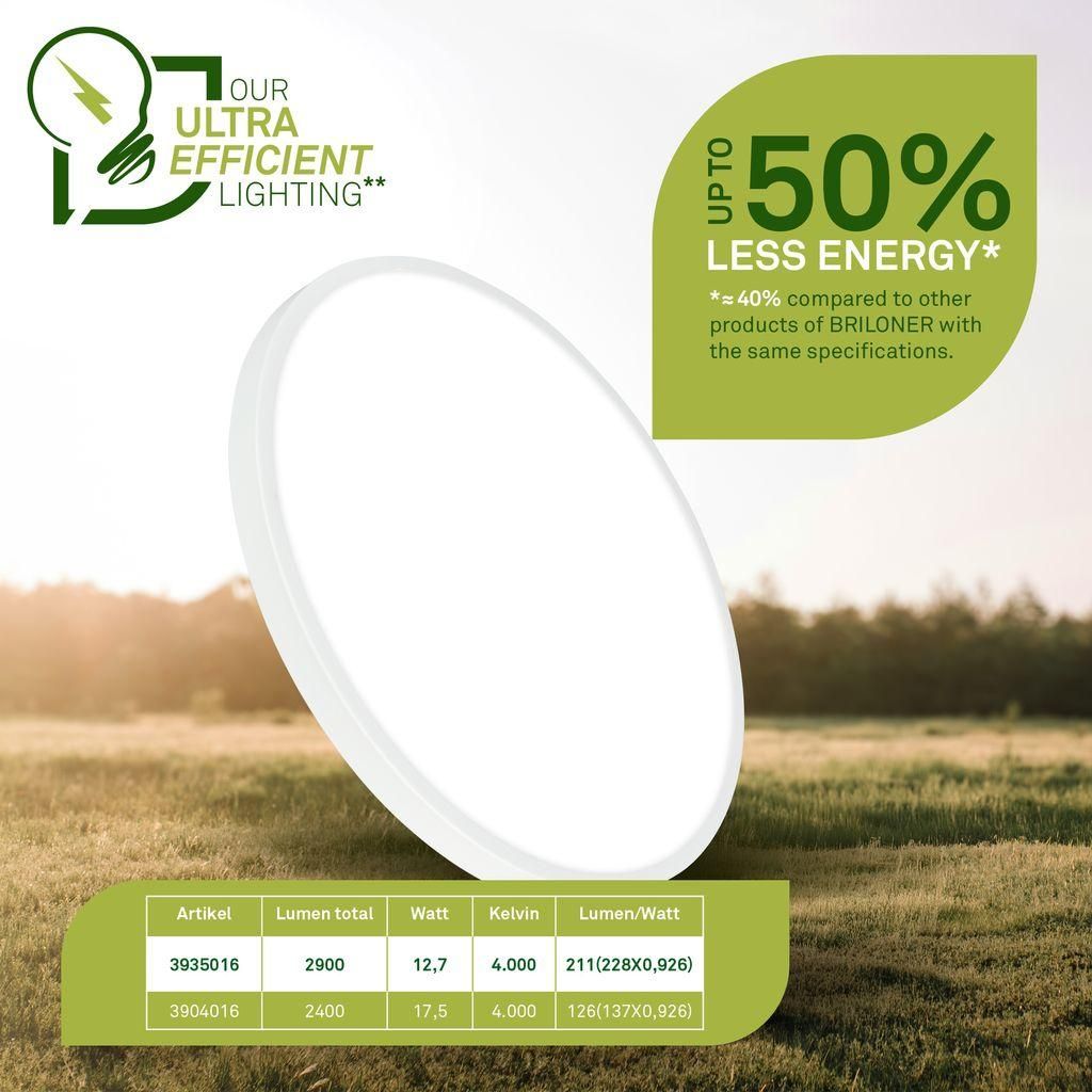 Briloner KAIDA Lampada da soffitto a LED, CEE A sorgente Immagine del prodotto 