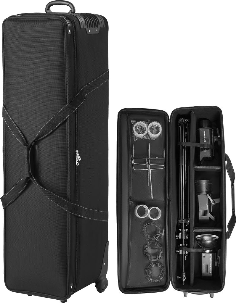 VEVOR Studio Trolley 1310x365x380 mm, transportná taška na Obrázok produktu 