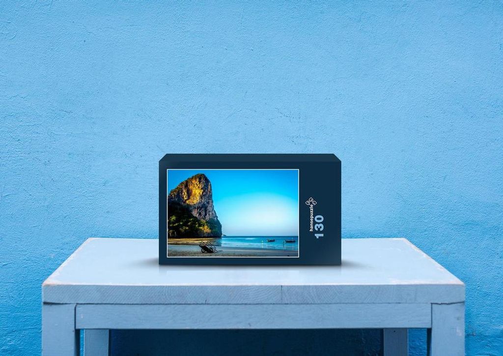 hansepuzzle 30971 - Ozean Puzzle, 130 Teile, Reisen, 28,7 x 20,0cm mit hochwertiger Aufbewahrung, Kartonbox und wiederverschließbarem Beutel