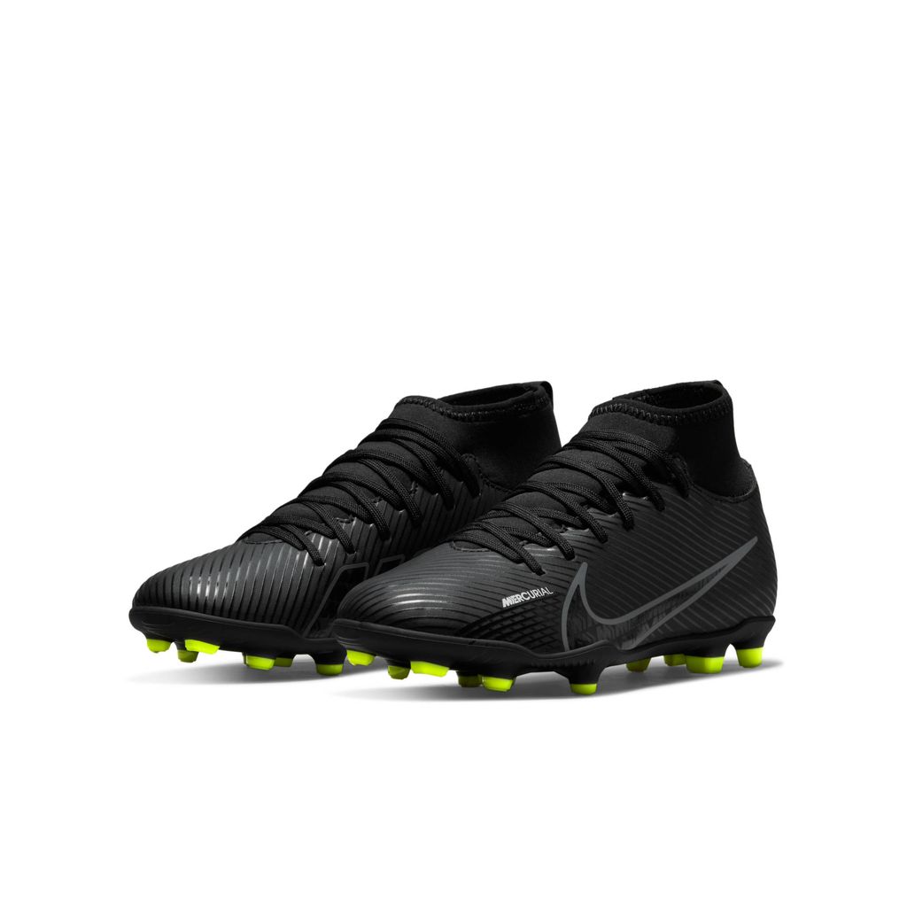 Nike Jr Superfly 9 Club Fg/Mg Black/Dk Smoke Grey-Summit Zdjęcie produktu 11