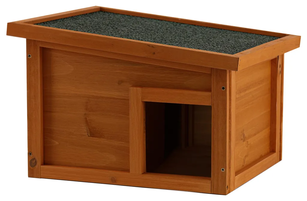 Maison pour Hérisson contre le Froid - Refuge Sécurisé en Bois 40x34 cm