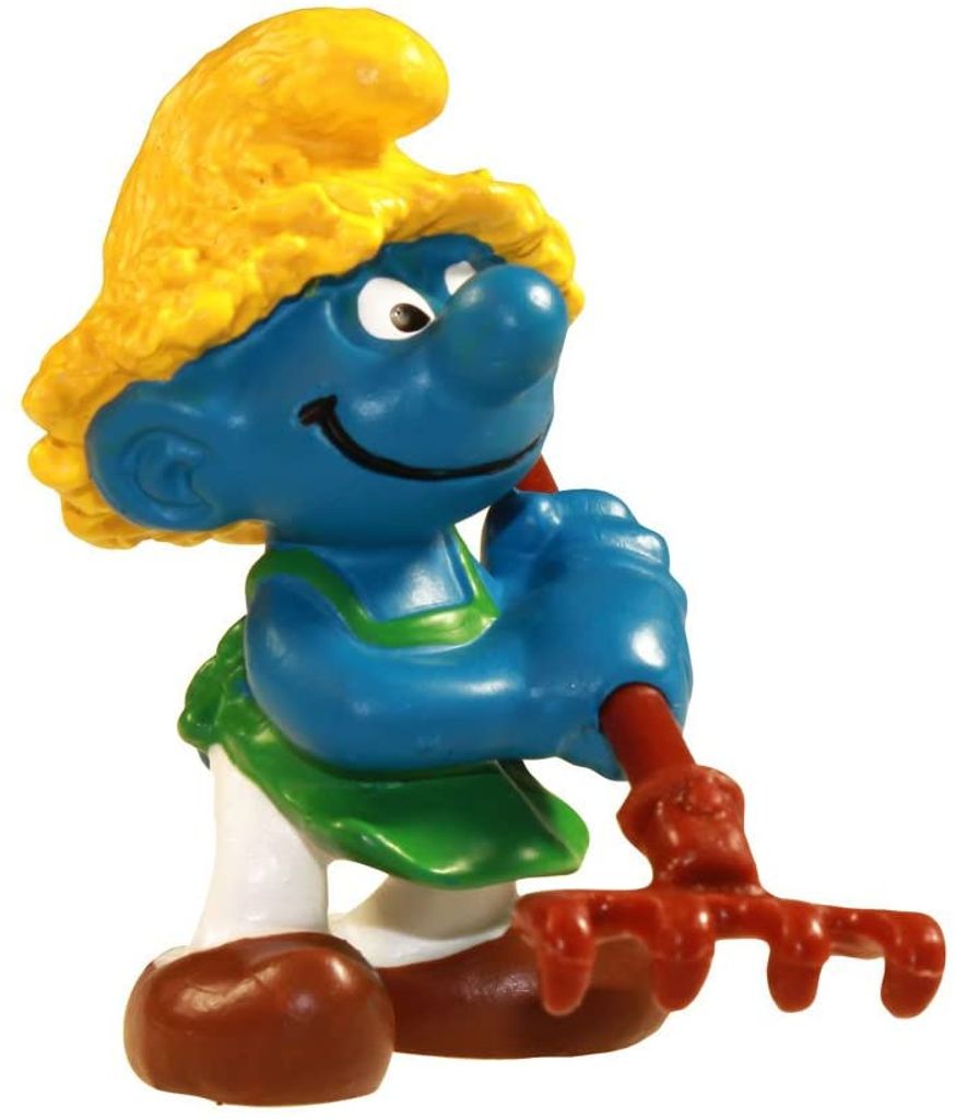 Schleich 21009 - Spielfigur, Gärtner Schlump mit Harke Produktbild 