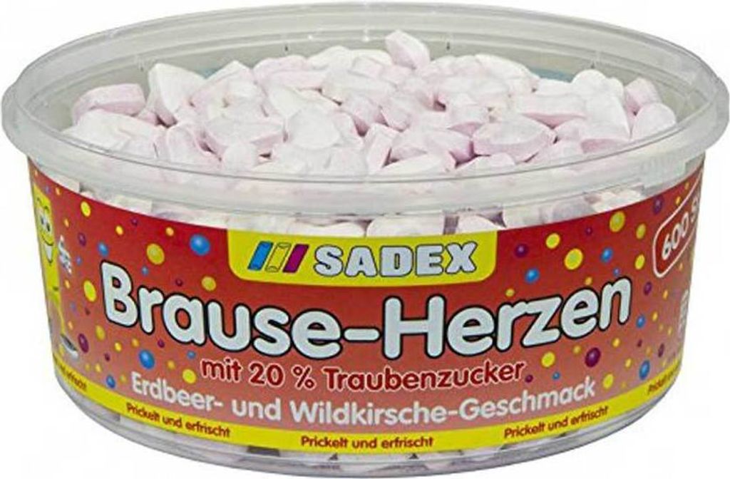 Sadex šerbetová srdíčka s příchutí divoké třešně a Obrázek produktu 