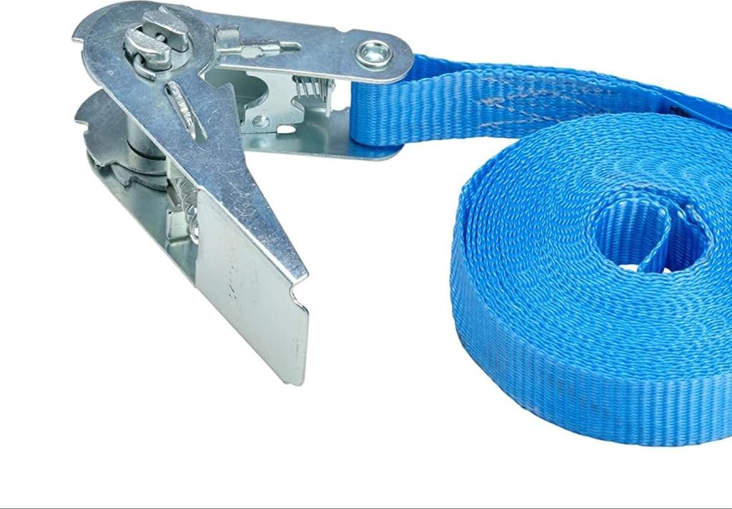 G-Rack Spanngurt 6 m blau für Motorrad und Ladungssicherung