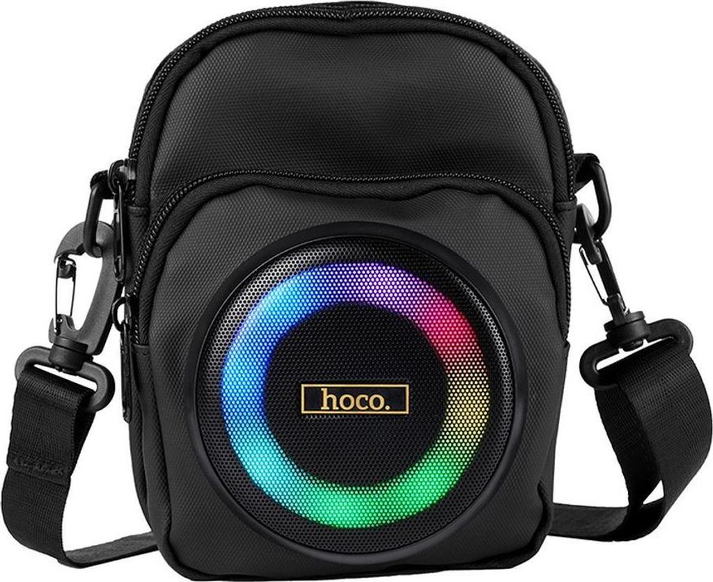 Hoco HC41 Bluetooth Lautsprecher 8W mit Schultertasche 1,5 L Schwarz