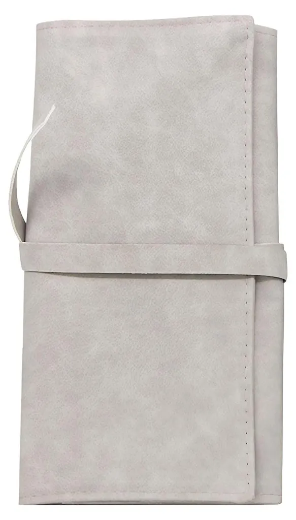 Trousse pinceaux maquillage idéale pour voyages et déplacements gris