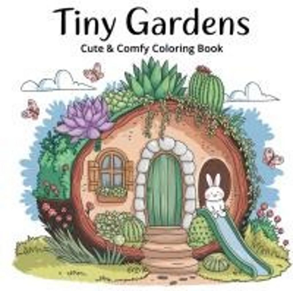 Tiny Gardens Bold & Easy Malbuch für Frauen