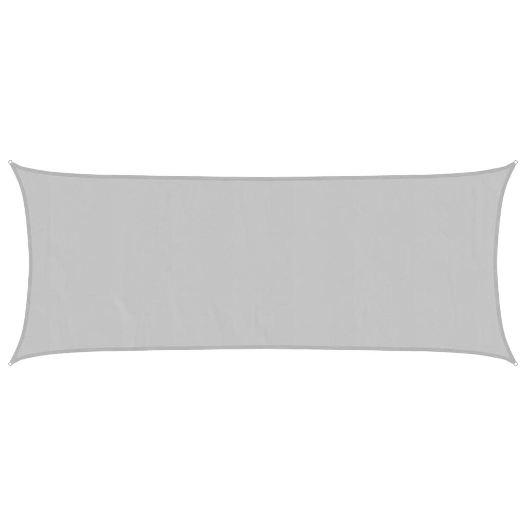 Vela Parasole Grigio Chiaro 5x2 m 100% Poliestere Oxford Immagine del prodotto 