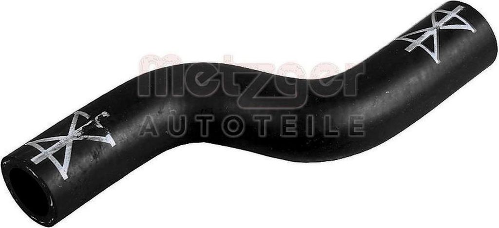 Kühlerschlauch von Heizungsventil nach Heizungskühler METZGER für u.a. AUDI A6