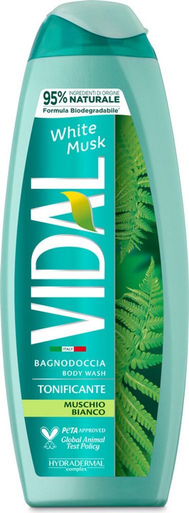 VIDAL Badeschaum white musk Weißer Moschus 500ml