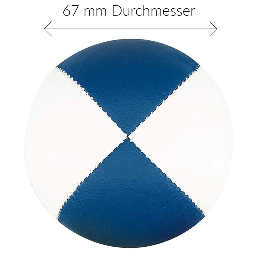 Diabolo Premium Soft Jonglierbälle Set - 5er Pack Mit Vogelhirse-Füllung, Wasserabweisend