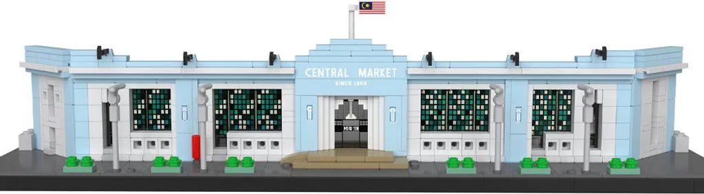 Kit Architecture Kuala Lumpur CaDA 940 Pièces : Une Construction Sans Faille