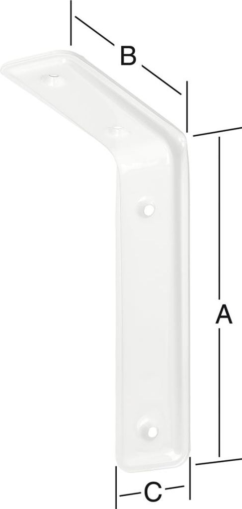 Konsolen-3F Weiss 315X200Mm Nr. 165315W