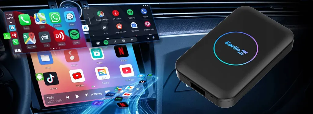 Solution Sans Fil Carlinkit TBOX LITE S pour Android Auto et CarPlay - 27
