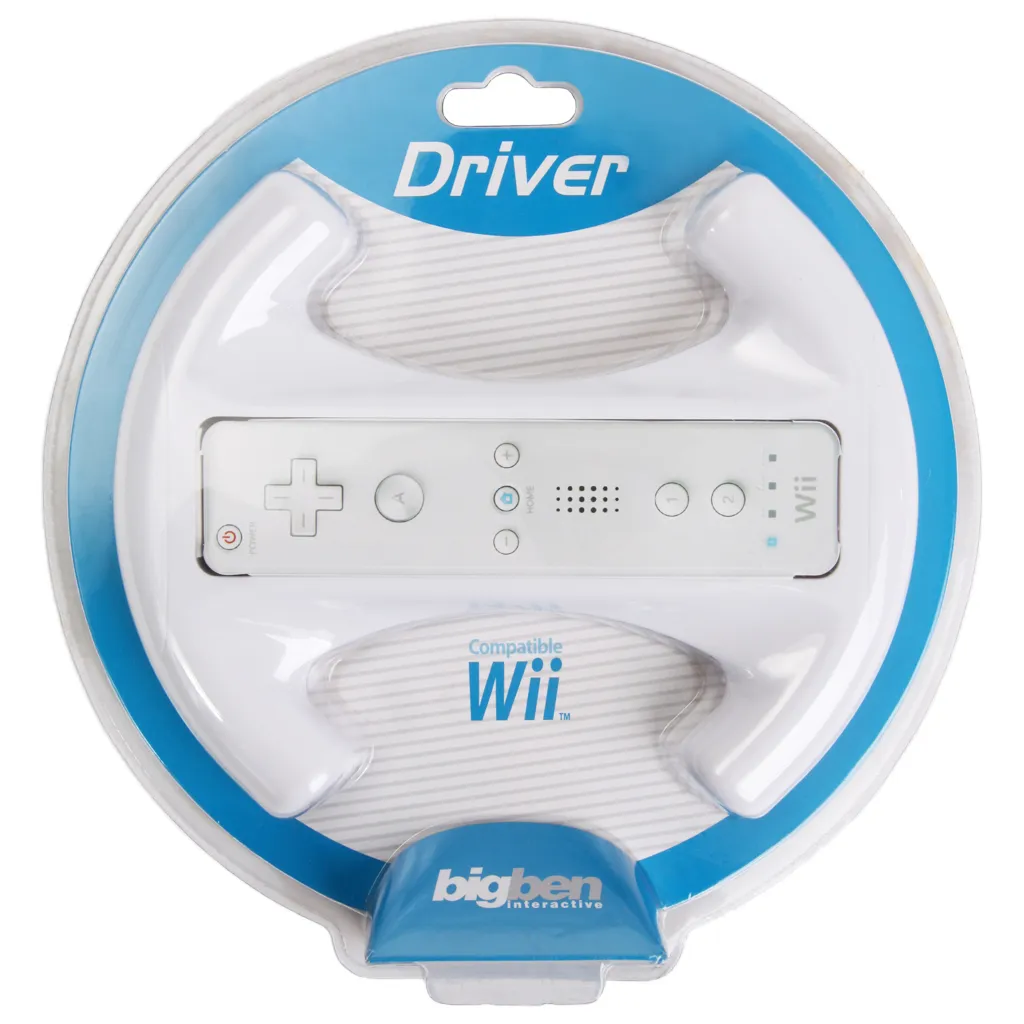 Volante Racing Wii per Mario Kart e Need for Speed - ABS Rinforzato