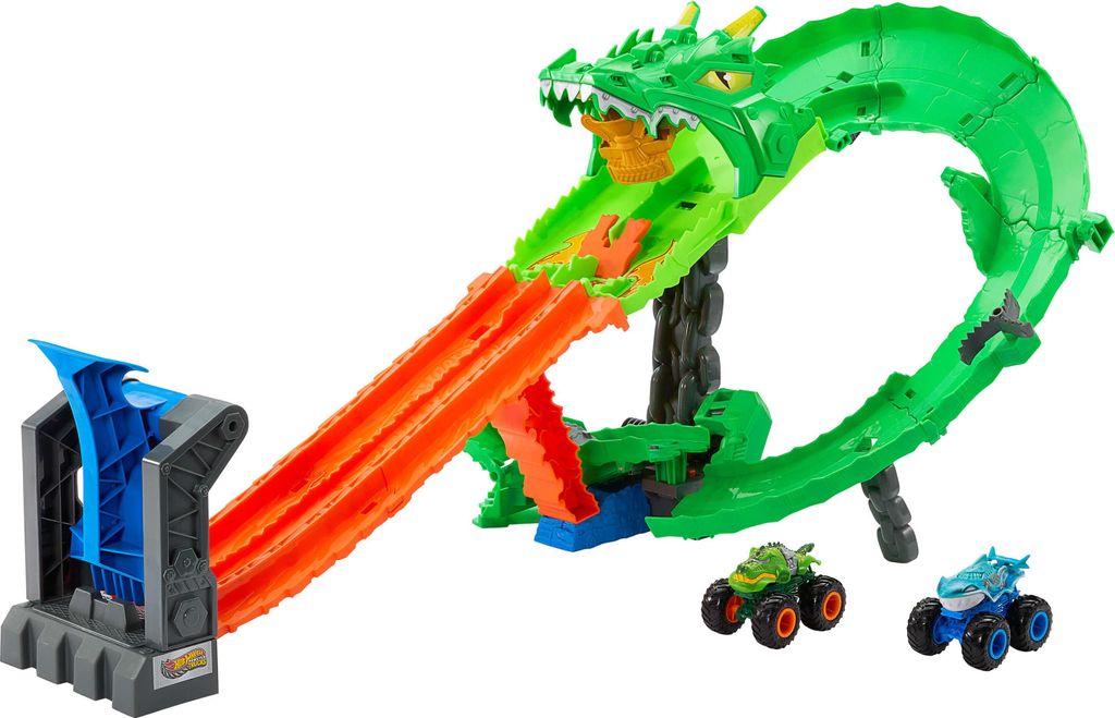 Hot Wheels Monster Trucks Sharks vs. Dinos Produktbild 