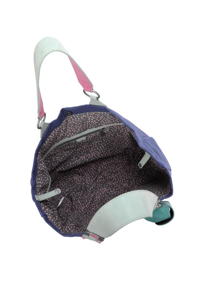 Fritzi Aus Preussen Joshi04 – Lässige Camo Canvas Umhängetasche Für Damen, Mit Verstellbarem Riemen & Reißverschlussfach