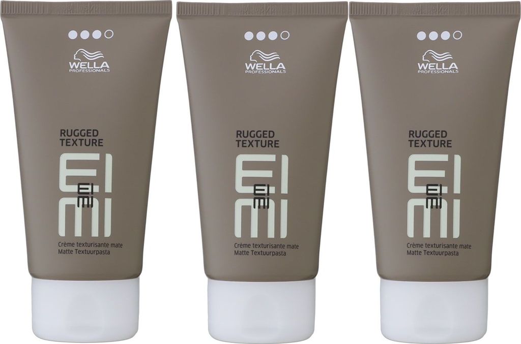 Wella Eimi Rugged Texture 3 x 75 ml Modellierpaste Set Produktbild 