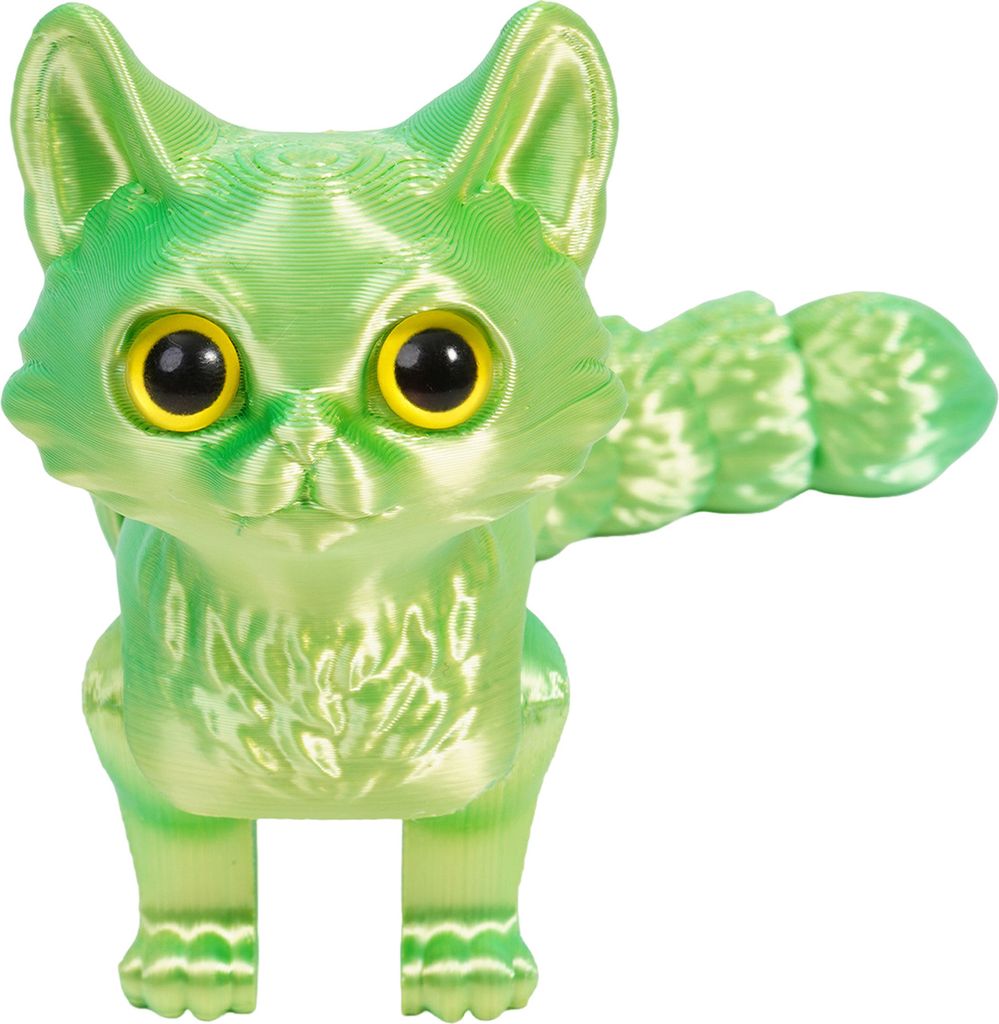 3D-gedrucktes Katzenspielzeug, flexible Gelenke, artikuliertes Katzenmodell für Erwachsene, 3D-gedruckte Tiere, Zappelspielzeug für die Dekoratio...