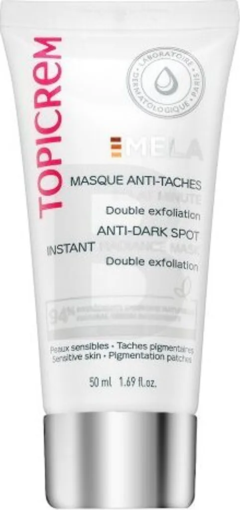 Topicrem MELA Maschera esfoliante anti-macchie Maschera luminosità istantanea 50 ml