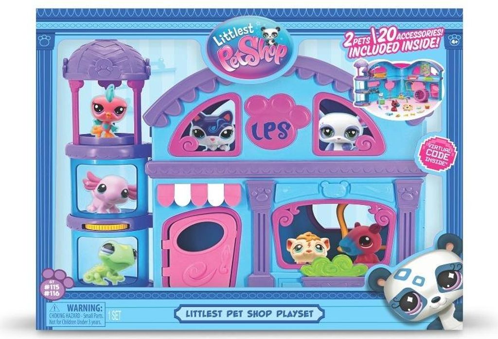 Domček Littlest Pet Shop s 2 figúrkami Obrázok produktu 