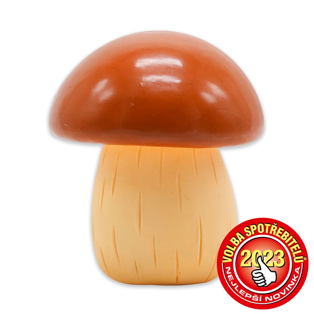 Akinu ČESKÝ LES Latexový hříbek hračka pro psy 6 cm Obrázek produktu 