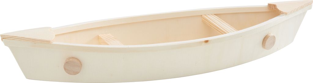 VBS Deko-Boot "Küstennebel", Rohholz Produktbild 