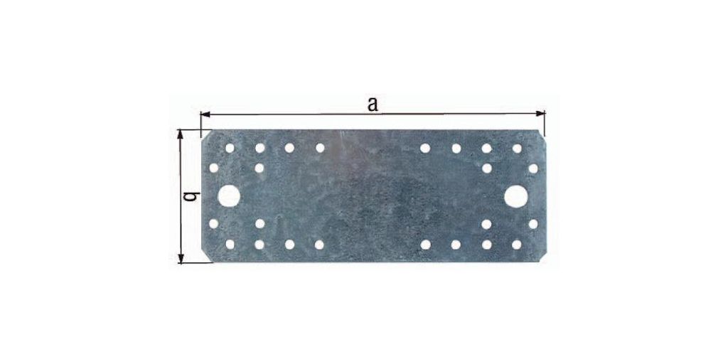 Gustav Alberts plochá spojka EN 14545:2009-2 180x40mm Obrázek produktu 